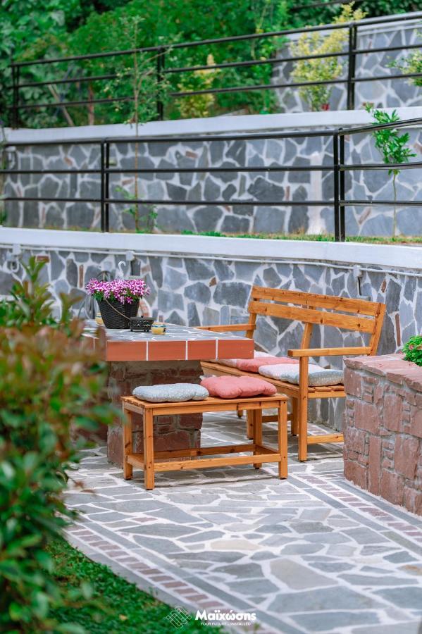 Helianthos Villa - Apartment No1 PalaiónTsiflíkion المظهر الخارجي الصورة