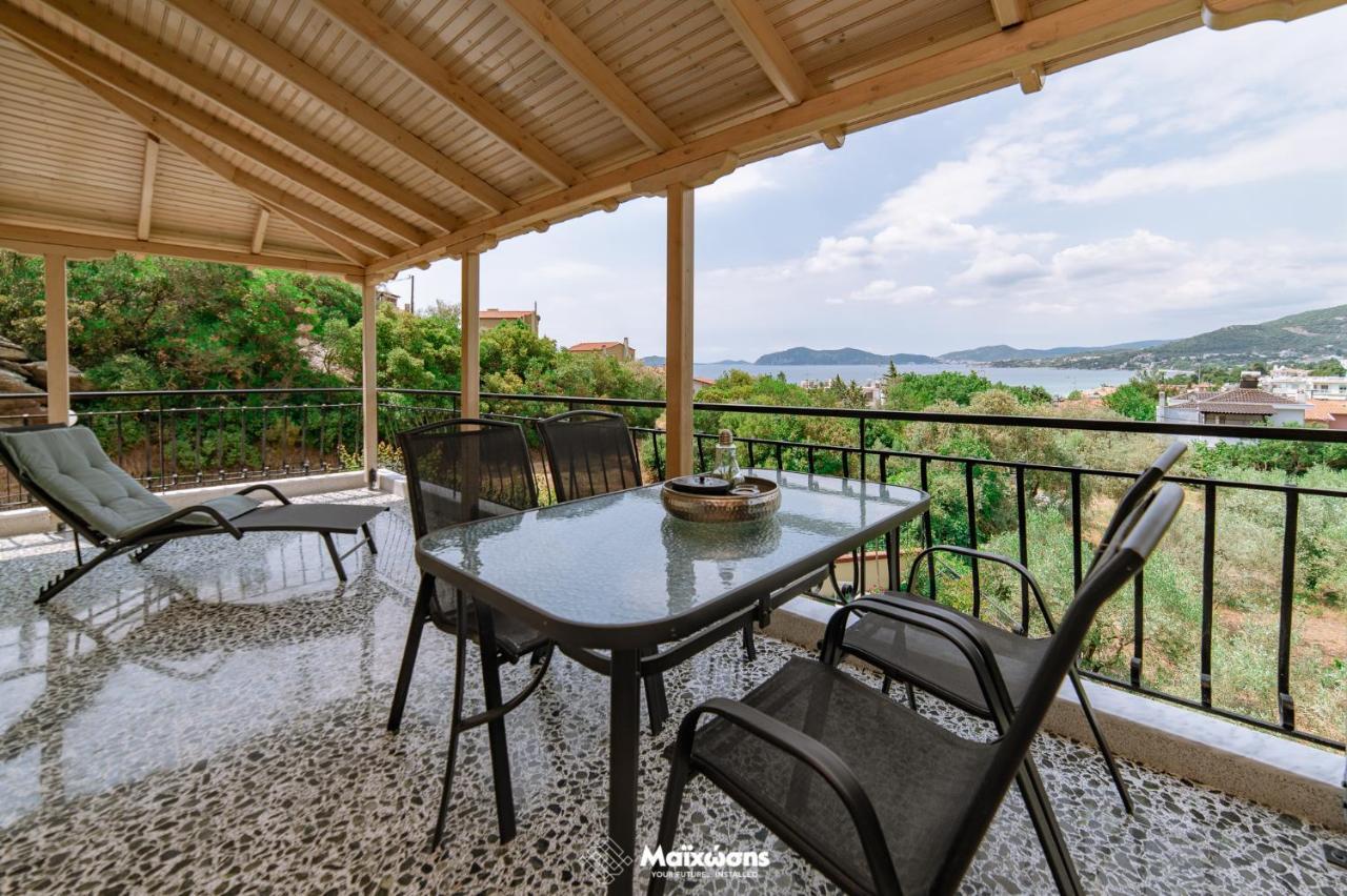 Helianthos Villa - Apartment No1 PalaiónTsiflíkion المظهر الخارجي الصورة