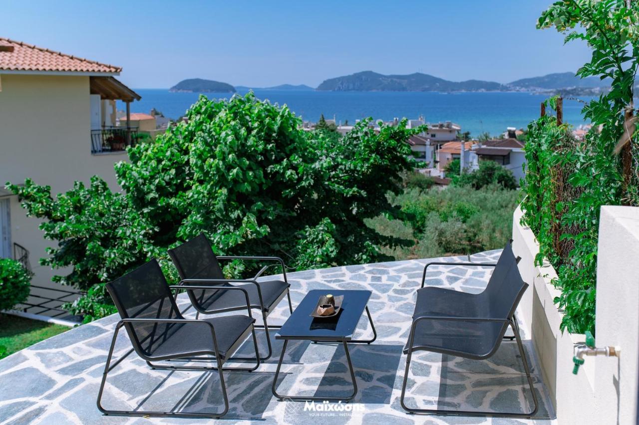 Helianthos Villa - Apartment No1 PalaiónTsiflíkion المظهر الخارجي الصورة