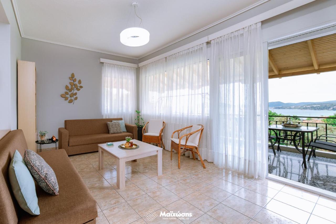 Helianthos Villa - Apartment No1 PalaiónTsiflíkion المظهر الخارجي الصورة